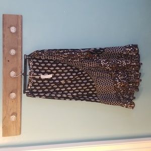 NWT Christian Siriano Boho Skirt SZ LG